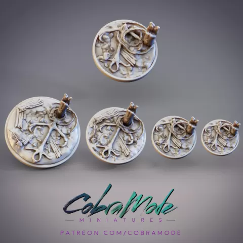 Flotsam Underwater Base (4 Pack) by CobraMode