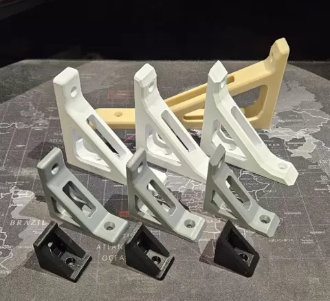 Any Size Parametric 90 Degree Shelf Bracket / Corner Bracket. Imperial & metric!