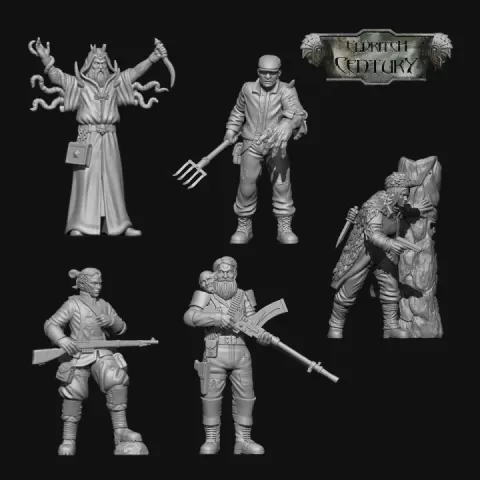 Eldritch Century - Remnants STL Pack by Draco Studios