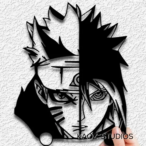 naruto wall art anime wall decor