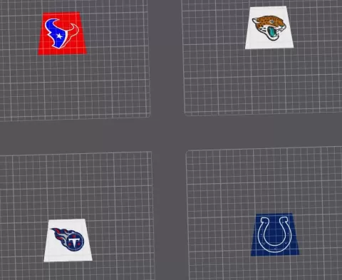 AFC South Torso Inserts