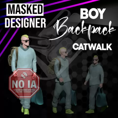 BOY BACKPACK CATWALK