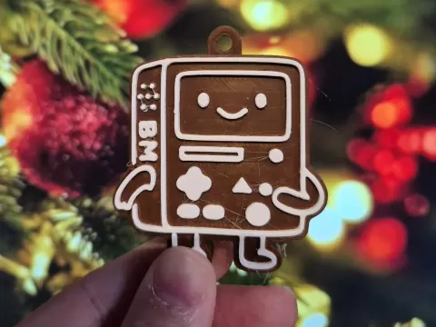 BMO Adventure Time Gingerbread Ornament