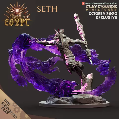 Seth by Clay Cyanide Miniatures