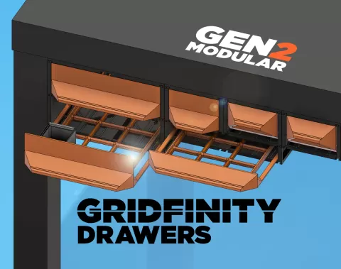 GEN2 Gridfinity Drawers - STANDARD (LEGACY)