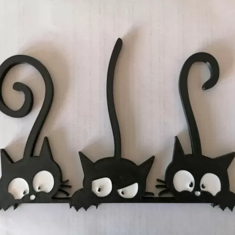 three cats by Marco