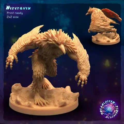 Wereraven by Dreamcaster