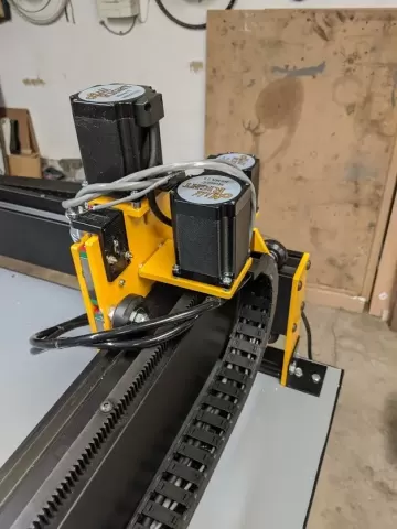 MillRight Mega V Z switch mount