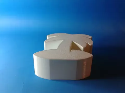 Coconut tree, nestable box (v1)
