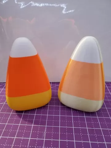 Candy corn candy dish or box