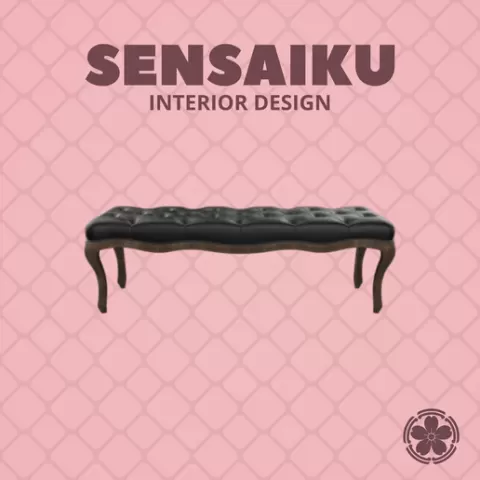 Miniature Replica 1:12 Furniture of America 41. One Allium Way Dixie Oak Bench for Miniature Dollhouse - 3D Print Instant Download - Miniature Furniture Designer Series