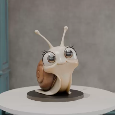 chibi snail
