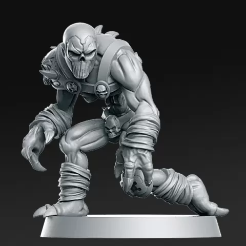 03 Eternals Ghoul Fantasy Football 32mm by RN Estudio