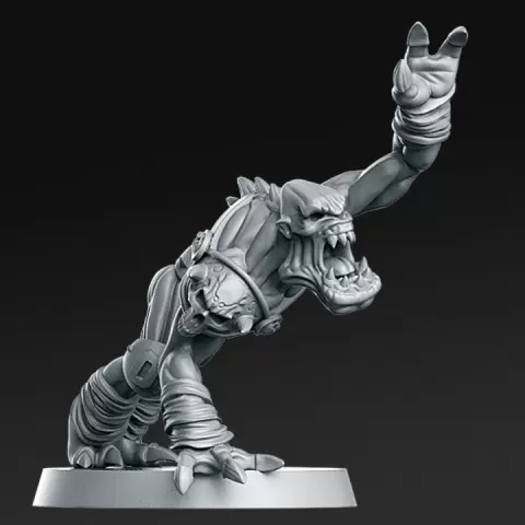 01 Eternals Ghoul Fantasy Football 32mm by RN Estudio