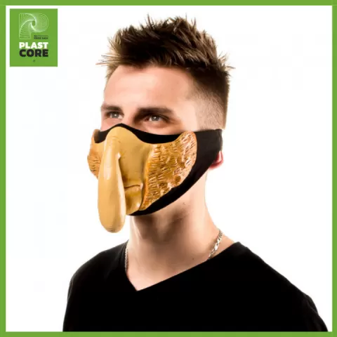 Monkey Facemask by Plastcore3D