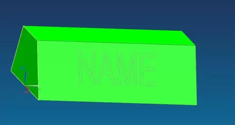 Name Plate Blank - Randomguy69420