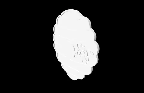Honeycomb/Beehive - Shaped Coaster - studio WES