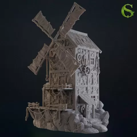 The Cliffside Mill by SolGood Terrain