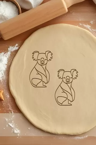 Koala Cookie Cutter, Biscuit Cutter