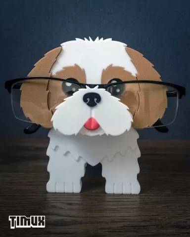 SHIH TZU GLASSES HOLDER