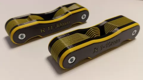 Radius gauges 1-30mm