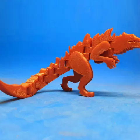 Flexi-Godzilla 1998 by AndresMF