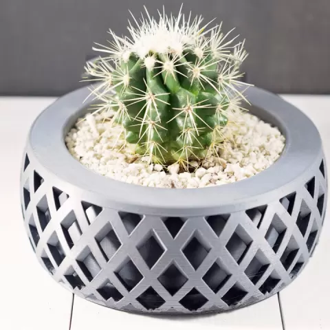 Criss Cross Planter by Nathan