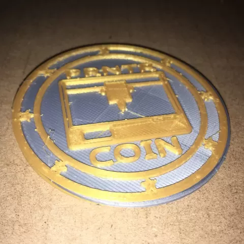 PRNTR COIN by Carl Coetzee