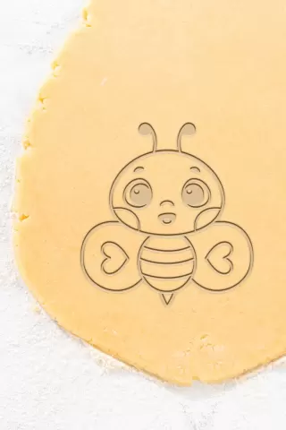 Bee Cookie Cutter, Biscuit Cutter - OALPO