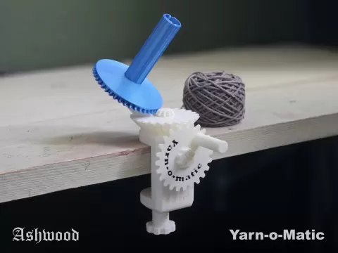 Yarn-O-Matic: yarn winder