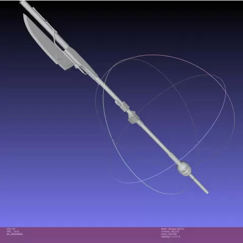 Star Wars Vibro Axe Assembly - Julian Danzer
