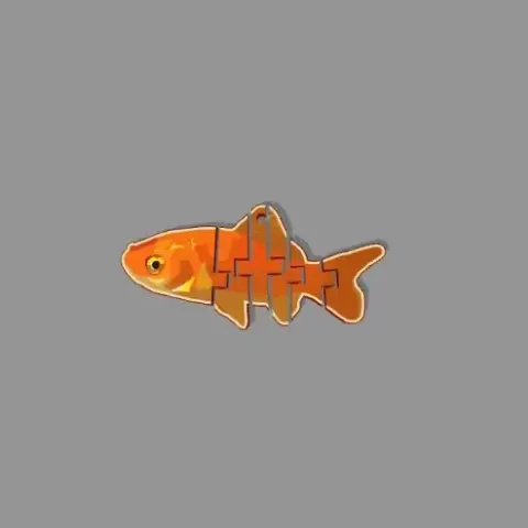 flexi fish keychain - johnlds