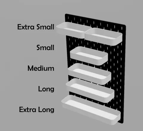 Ikea Skadis Shelf / Tray