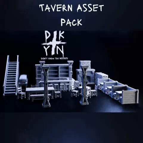 Tavern Asset Pack by DKYN Minis