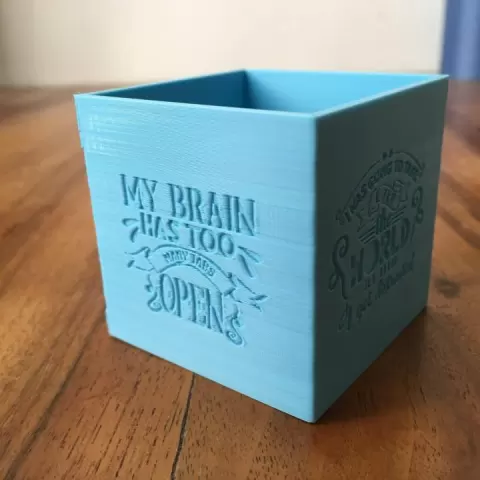 Pencil holder by Andrew Hodson