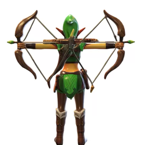 forest elf archer game reader