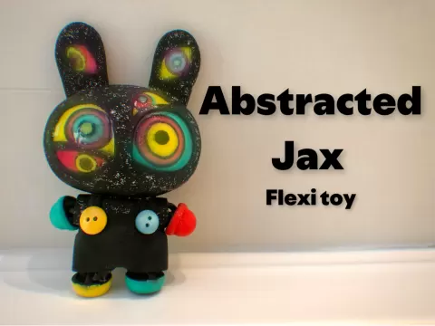 Abstracted Jax Flexi Toy // TADC // Original model