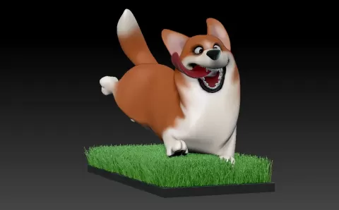 AODRABLE CORGY DOG