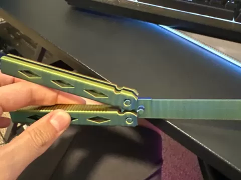 Fidget Butterfly Knife