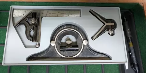 6 inch Starrett combo.step