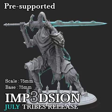 75mm Dark Soul Knigth