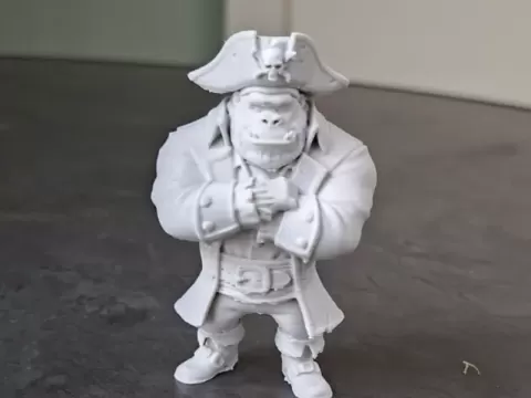 Pirate Gorilla Miniature