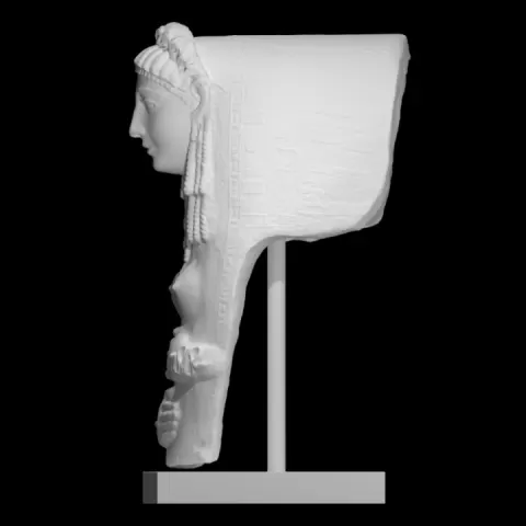 Cartonnage Mask of a Young Lady by Scan The World