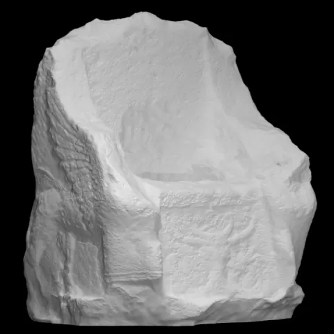 Limestone Throne I by Scan The World