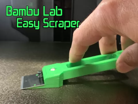 Bambu Lab Bed Scraper