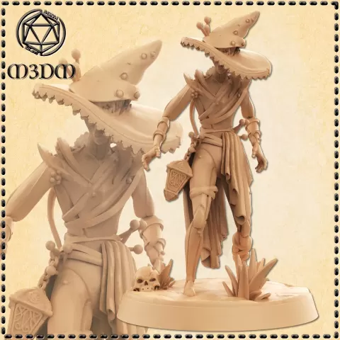 Mannequin Warlock (Action) - M3DM