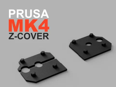 MK4 Z-Cover halfcut - protect the Z-Axis/Screw/Motor