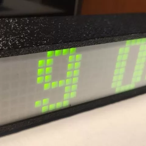 MAX7219 clock