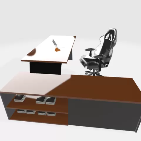 FURNITURE LADDER TABLE WOODEN DESK SHELF OFFICE 4 FURNITURE Z WAREHOUSE