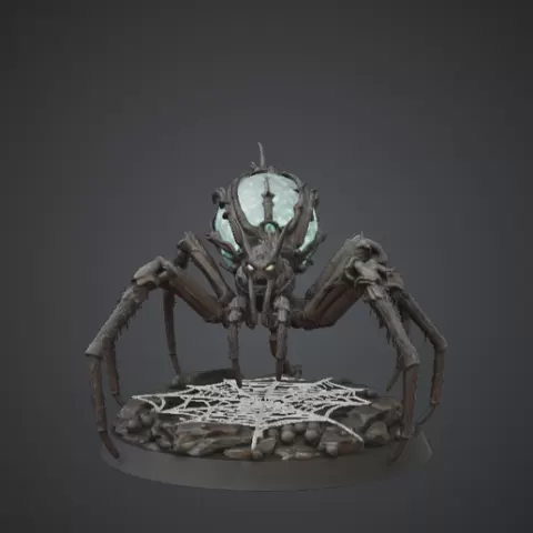 Demonic Giant Spider Queen – Arcane Web Horror Monster